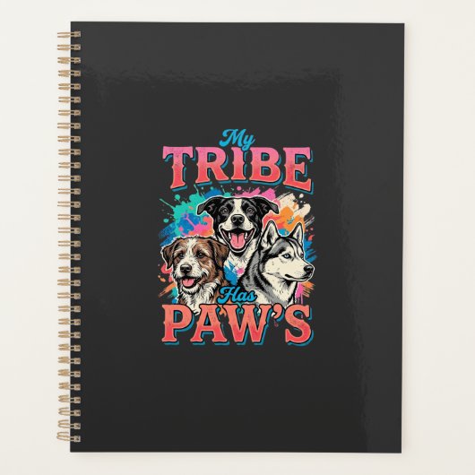 Hond Liefhebber Mijn Stam Heeft Pooten Planner (Voorkant)