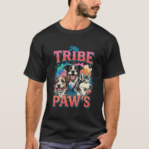 Hond Liefhebber Mijn Stam Heeft Pooten T-shirt