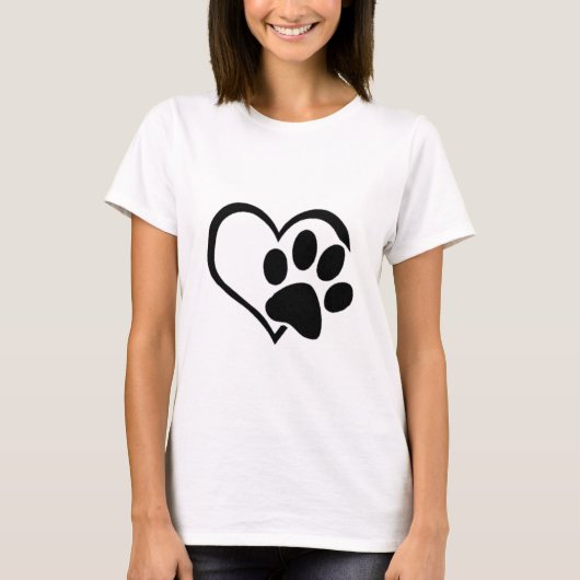 Hond Liefhebber T-shirt (Voorkant)