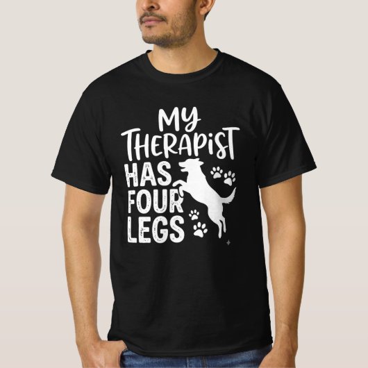 Hond Liefhebber T-Shirt (Voorkant)