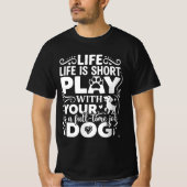 Hond Liefhebber T-Shirt (Voorkant)