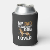 Hond Liefhebber Vader Is Geweldig Blikjeskoeler (Blikje Voorkant)
