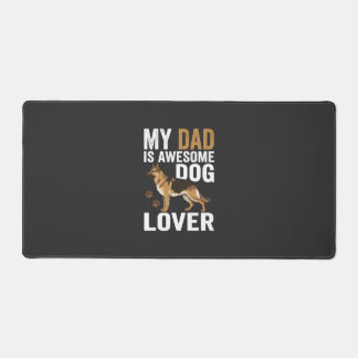 Hond Liefhebber Vader Is Geweldig Bureaumat