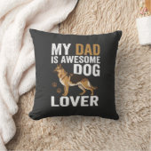 Hond Liefhebber Vader Is Geweldig Kussen (Deken)
