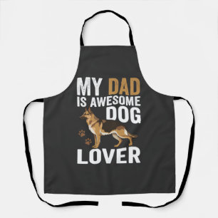 Hond Liefhebber Vader Is Geweldig Schort