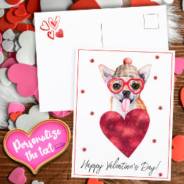 Hond Liefhebber Valentijnsdag Cadeau Chihuahua Feestdagenkaart