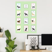 Hond Lieven Poster (Thuiskantoor)