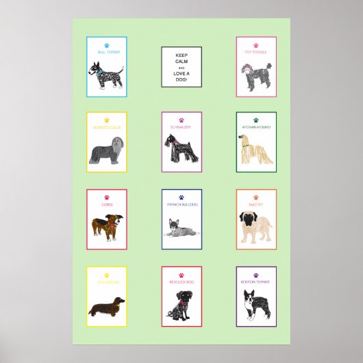 Hond Lieven Poster (Voorkant)