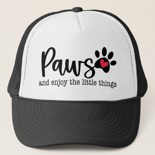 Hond Lieverd Inspirerende Spreuk Trucker Pet (Voorkant)