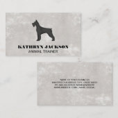 Hond Logo | Trainer Groomer Visitekaartje (Voorkant / Achterkant)