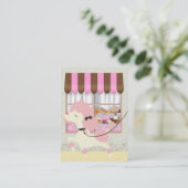 Hond lopen/verzorgen/zitten ... SRF Visitekaartje (Staand voorkant)