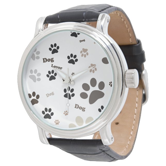 Hond lovera horloge (Gekanteld)