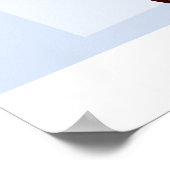 Hond Luisteren naar Muziek Grappige Hoofdtelefoon  Poster (Hoek)