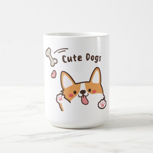 hond magische mok (Midden)