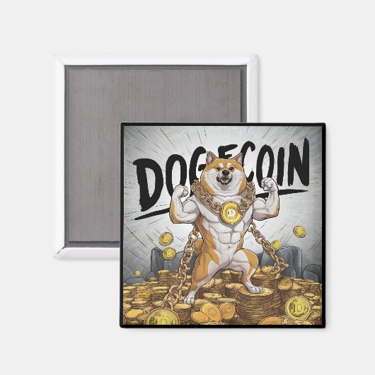 hond magneet (Voorkant / Achterkant)