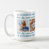HOND MAM Gepersonaliseerd 4 Pet Foto's Koffiemok (Links)