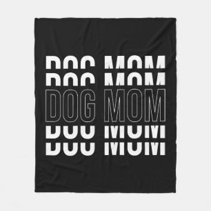 HOND MAM - Grappig Moeder T-shirt Fleece Deken