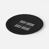 HOND MAM - Grappig Moeder T-shirt Papieren Bordje (Gekanteld)