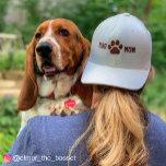 HOND MAM met Paw Print | Cool Canine Lover's Geborduurde Pet<br><div class="desc">Je houdt van en geeft om hen als kinderen, en ze geven je onvoorwaardelijke liefde in ruil. Je bent een hond moeder en het is het beste wat je ooit is overkomen! Een geweldige poot print honkbal pet voor de moeder die kinder heeft vier voet. Dit coole geborduurde pet is...</div>