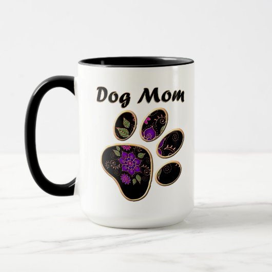 Hond Mam Met Poot Mok (Links)