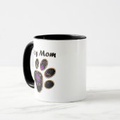 Hond Mam Met Poot Mok (Voorkant links)