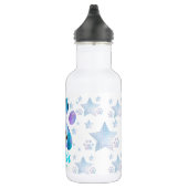 Hond mam poot aangepaste foto waterfles  (Rechts)