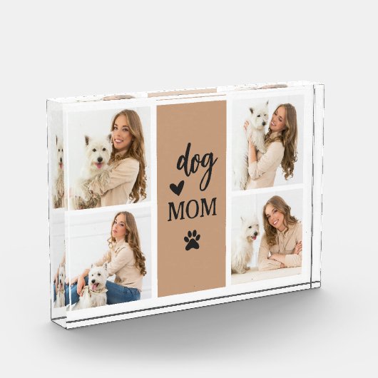 Hond Mam | Schattigee PET collage Fotoblokken (Links)