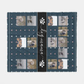 Hond Mama, 5 Foto Fleece Deken (Voorkant (Horizontaal))