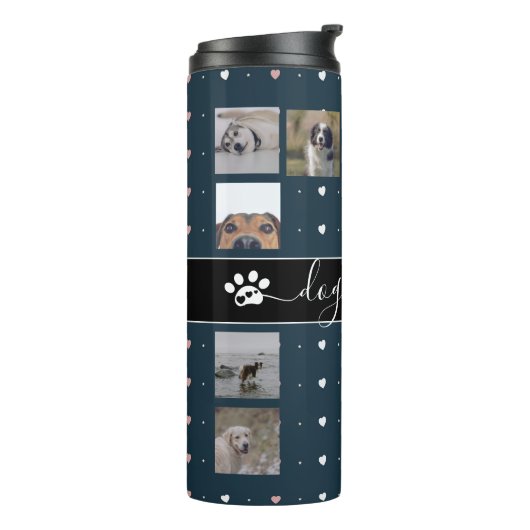 Hond Mama, 5 foto's Thermosbeker (Gedraaid links)