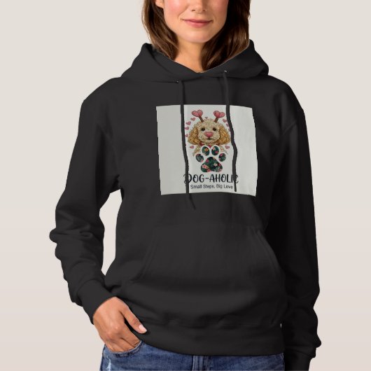 Hond mama adorable trui hoodie (Voorkant)