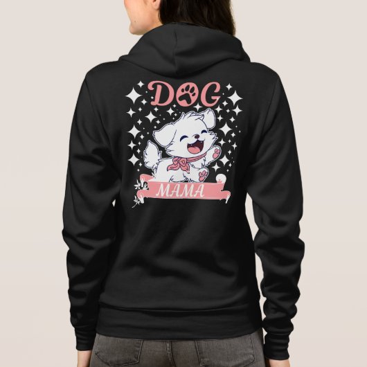 Hond mama  hoodie (Achterkant)