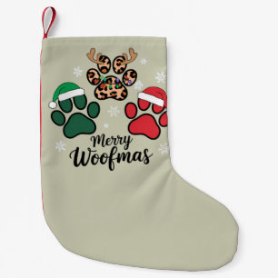 Hond Mama Kerst Merry Woofmas Hond Liefhebber Xmas Kleine Kerstsok