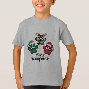 Hond Mama Kerstmis Prettig Kerstfeest Hond Liefheb T-shirt