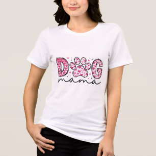 Hond Mama Leuk T-shirt voor hondenliefhebbers