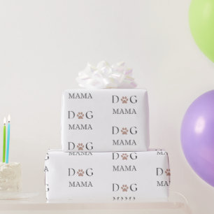 Hond Mama, Moederdag & verjaardagscadeau voor haar Cadeaupapier