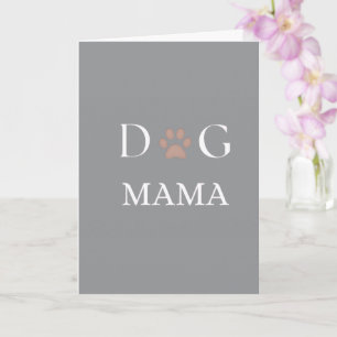 Hond Mama, Moederdag & Verjaardagscadeau voor haar Kaart