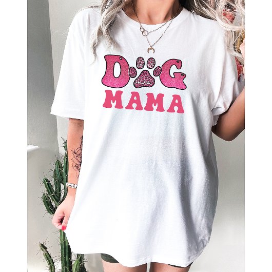 Hond Mama-Pet-Funny T-shirt