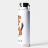 Hond Mama Stijlvolle waterfles (Achterkant)