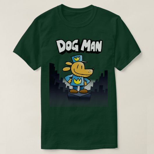Hond Man Kinder Lange Mouw TShirt (Design voorkant)