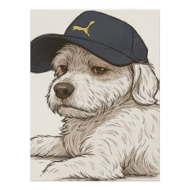 Hond Max Perfect Poster