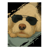 Hond Max Perfect Poster (Voorkant)