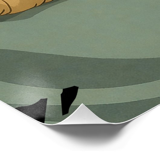 Hond Max Perfect Poster (Hoek)