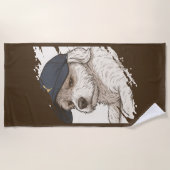 Hond Max Strandlaken (Voorkant)