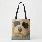 Hond Max Tote Bag (Voorkant)