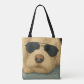 Hond Max Tote Bag (Achterkant)