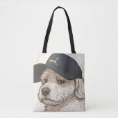 Hond Max Tote Bag (Voorkant)