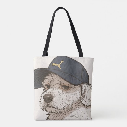 Hond Max Tote Bag (Achterkant)