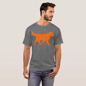 Hond meisje vrienden t-shirt (Voorkant volledig)