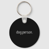 Hond Mens Sleutelhanger (Voorkant)
