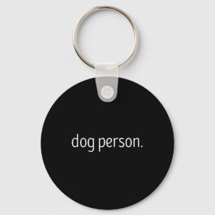 Hond Mens Sleutelhanger